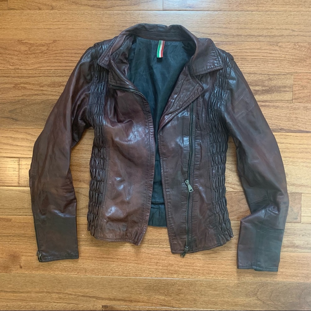 Authentic Genuine Italian Leather Jacket